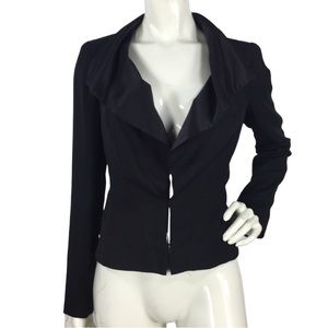 Tabitha Open Front Blazer Black 4